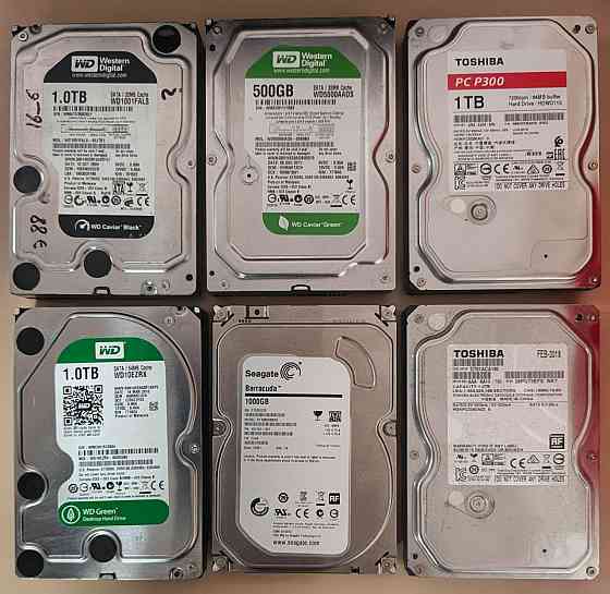 HDD 500gb и 1000gb Донецк