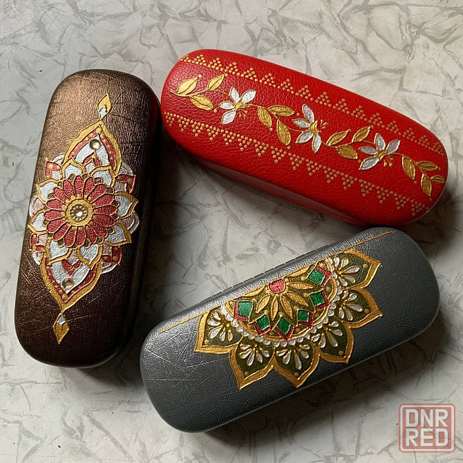 Футляры для очков, с росписью. Донецк - изображение 1