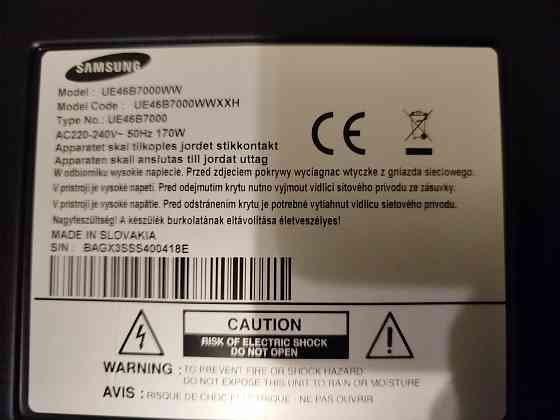 Разбор SAMSUNG UE46B7000WW Донецк
