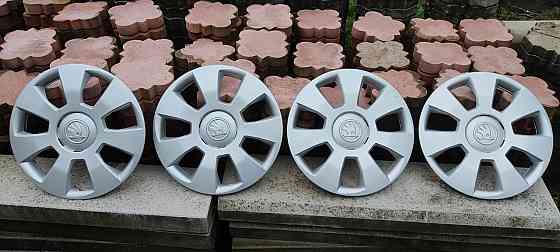 Оригинальные колпаки Skoda Rapid R14 Донецк