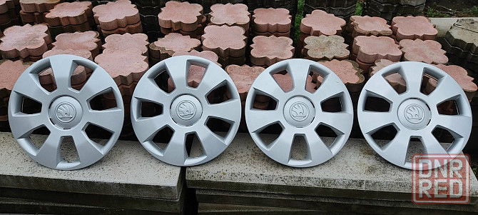 Оригинальные колпаки Skoda Rapid R14 Донецк - изображение 1