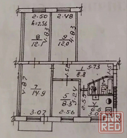 Срочная продажа 4-х комнатной квартиры. Донецк - изображение 10