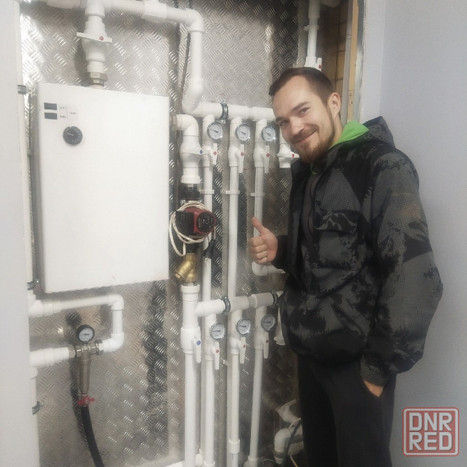 Услуги сантехника,монтаж отопления, установка ёмкости (бочка) с насосом, сантехника, водоснабжение Донецк - изображение 1