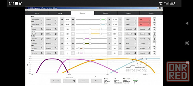 Процессор автозвук DSP Mad Bit 8 Донецк - изображение 4