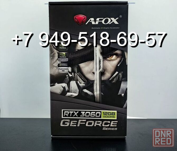 AFOX RTX 3060 12GB Донецк - изображение 1