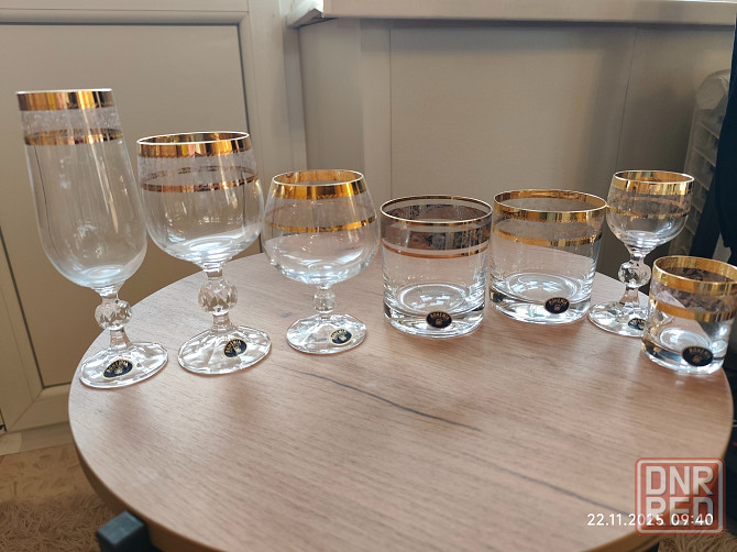 Хрустальное стекло Crystalex Bogemia бокалы,рюмки,фужеры,стаканы Донецк - изображение 2