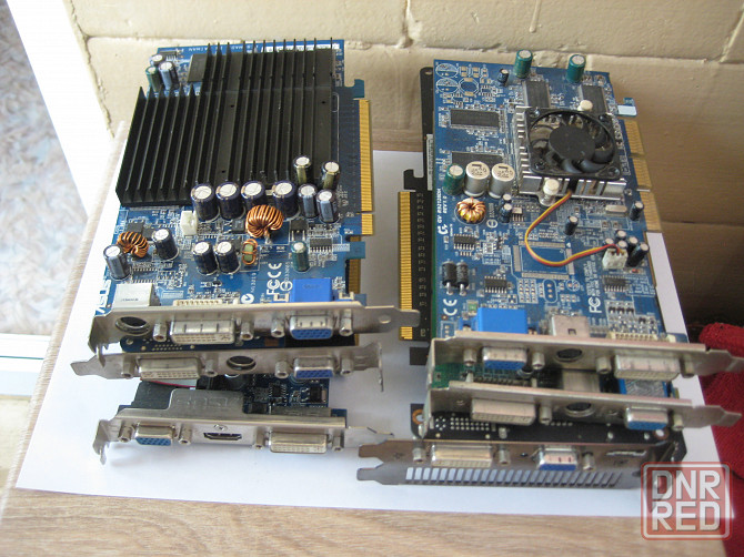 Лот нерабочих видеокарт Донецк - изображение 1