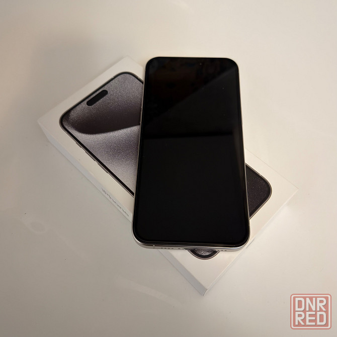 iPhone 15 Pro Max 256 silver Sim+eSim Донецк - изображение 1