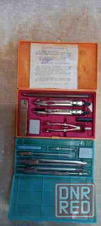 Чп-1чертёжный прибор ссср редкий экземпляр,перья чертёжные,карандаши,готовальни 3шт,доска чертёжная Донецк - изображение 6