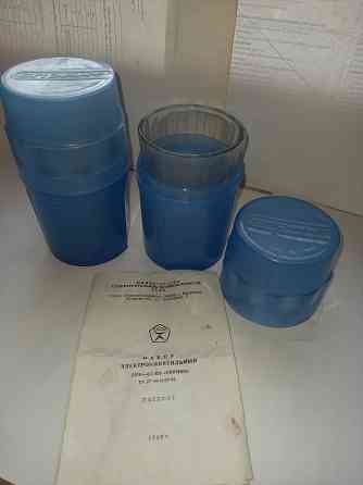 Набор электрокипятильный эпм-0,3\220"спринт"ссср 2шт новые,подстаканник+стакан,яйцо расписное деревя Донецк