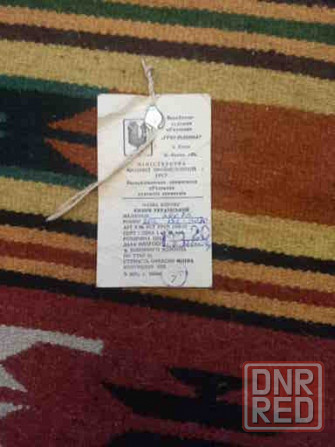 Винтажный ковёр,килим,сумах,ссср,тканный,шерсть 200*150см новый с биркой Донецк - изображение 2