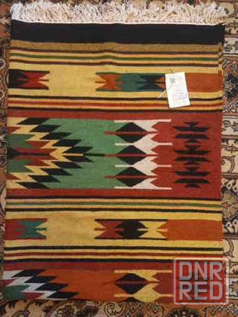 Винтажный ковёр,килим,сумах,ссср,тканный,шерсть 200*150см новый с биркой Донецк - изображение 1