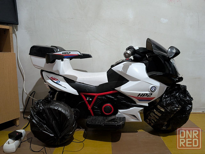 Продам электрический детский мотоцикл. Макеевка - изображение 1