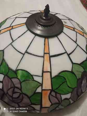 Люстра из ветражей стеклянная Донецк