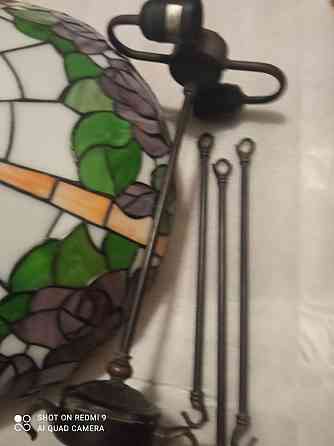 Люстра из ветражей стеклянная Донецк