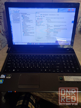 Продам ноутбук Aser Aspire 5750g Донецк - изображение 1