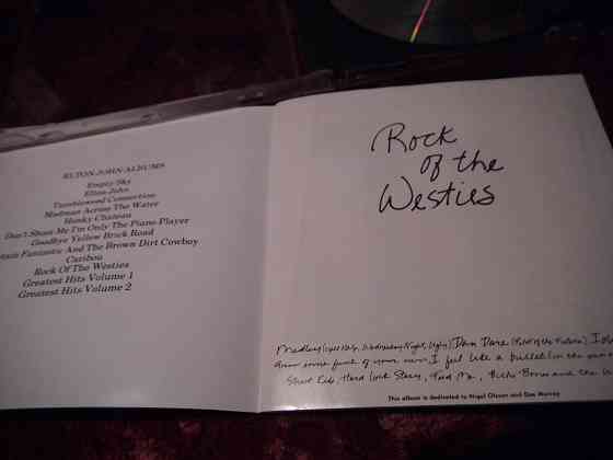 cd Elton John "rock of the westies" Макеевка