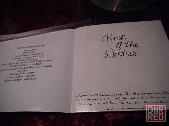 cd Elton John "rock of the westies" Макеевка - изображение 4
