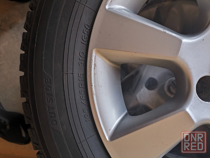 Диски Nissan Tiida с зимней резиной Донецк - изображение 3
