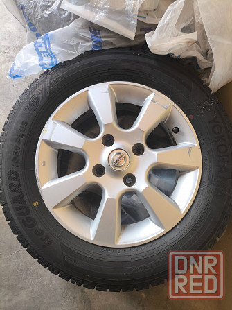 Диски Nissan Tiida с зимней резиной Донецк - изображение 1