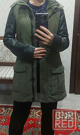 Куртка демисезонная женская Review с капюшоном 42 р Макеевка - изображение 2