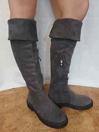 Сапоги чулки женские демисезонные 35 размер Макеевка