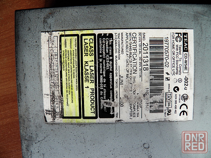 Teac CD-w54e CD-RW привод Донецк - изображение 4