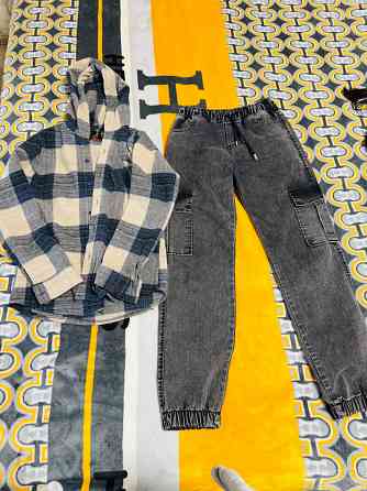 Костюм, рубашка, джинсы Макеевка