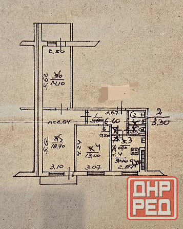 б.Шевченко, топовая локация, 3й этаж в 9ти этажном доме с каминным залом, французским балконом и меб Донецк - изображение 6