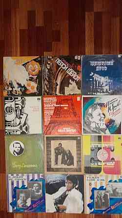 виниловая пластинка .комплект 50 шт Донецк