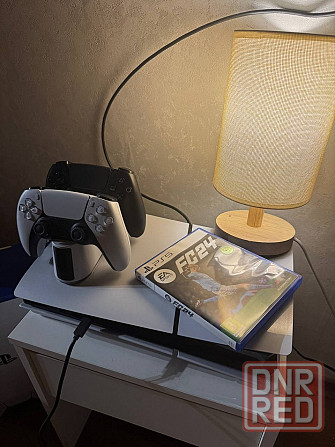 Playstation 5 SLIM 1 TB + докстанция + FIFA24 Донецк - изображение 2