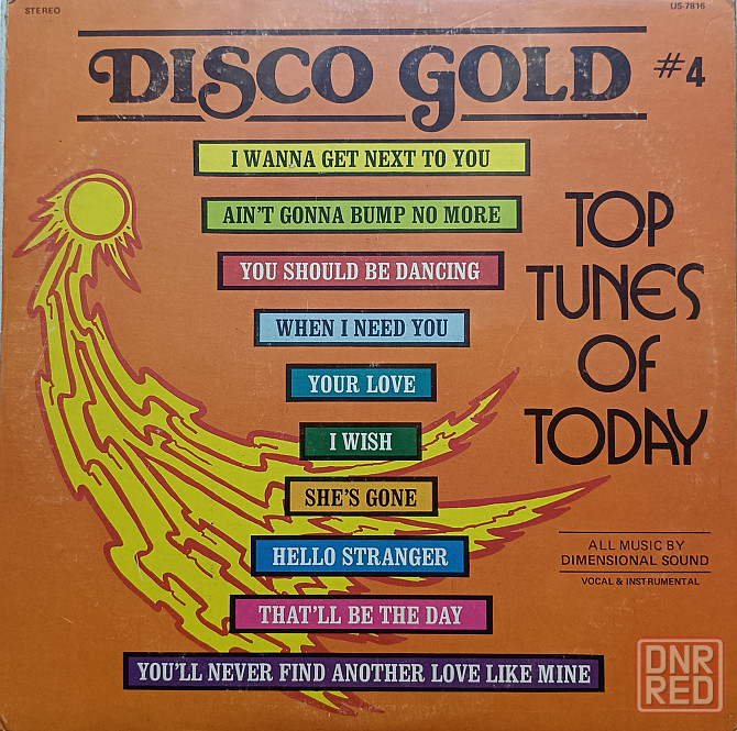 Сборник из 5-ти пластинок "Disco Gold"-"Top Tunes Of Today" Донецк - изображение 4