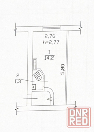 Продам нежилое помещение/ кабинет ул Ходаковского/ Облгаи с ремонтом и мебелью Донецк - изображение 3