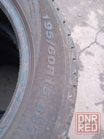 Продаю зимнюю резину 195 60 15 Донецк - изображение 3