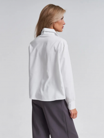 Женские белые рубашки опт Москва