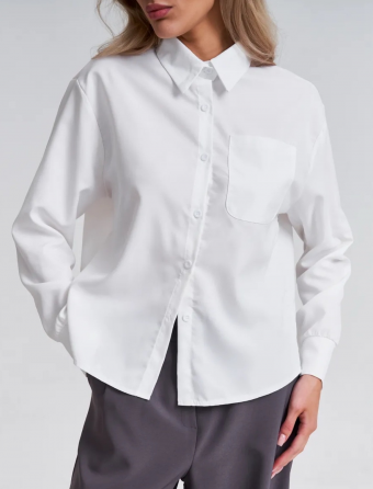 Женские белые рубашки опт Москва
