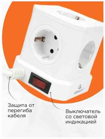 Удлинитель сетевой фильтр Cablexpert Tower 220В Донецк