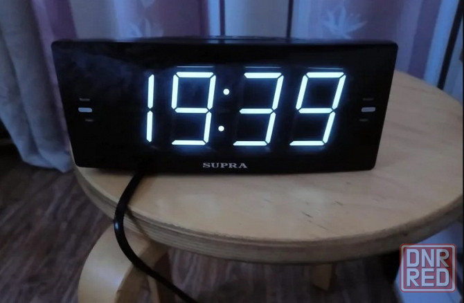 Электронные настольные часы с FM-радио SUPRA Донецк - изображение 7