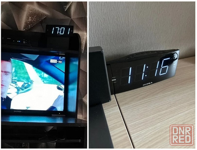 Электронные настольные часы с FM-радио SUPRA Донецк - изображение 8