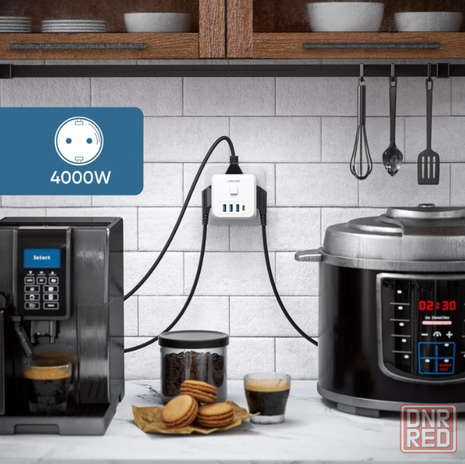 Сетевой фильтр (тройник) Cablexpert CUBE Донецк - изображение 6