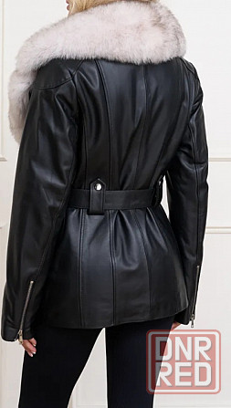 Куртка из нат. кожи с мехом песца Макеевка - изображение 2