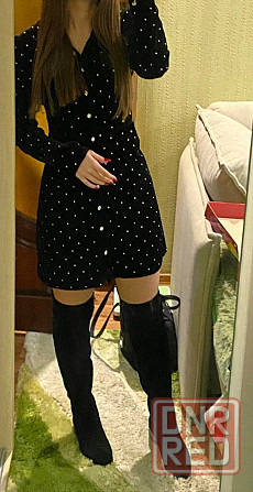 Продам бархатное платье Zara Макеевка - изображение 1