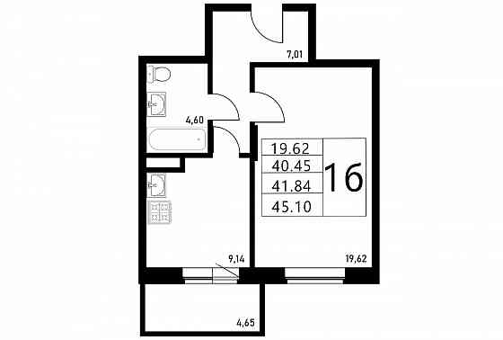 Продается 1-комнатная квартира в новом жилом комплексе Мариуполь