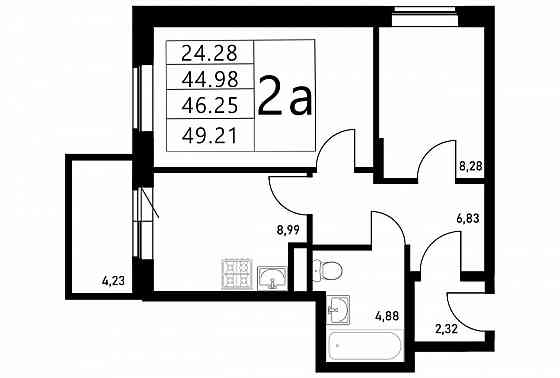 Продается 2-комнатная квартира в новостройке Мариуполь