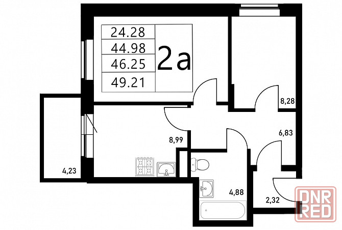 Продается 2-комнатная квартира в новостройке Мариуполь - изображение 1