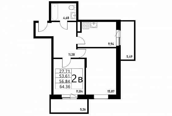 Продается 2-комнатная квартира от застройщика с подарком Мариуполь