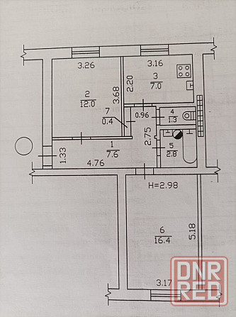 2-х комнатная Лабутенко Донецк - изображение 12