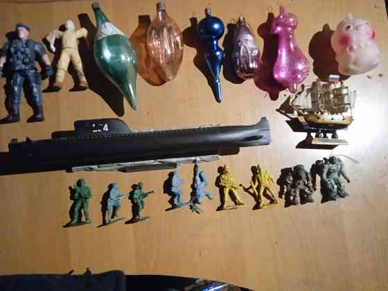 Ёлочные игрушки соддатики модели Донецк