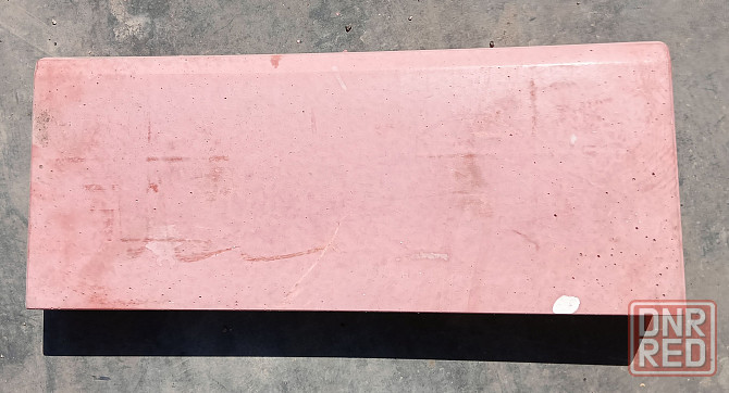 Бордюр для тротуарной плитки красный (50 х 21 х 6 см) - 51 штука Горловка - изображение 1