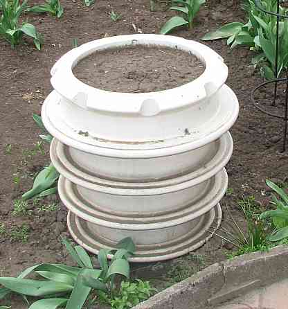 Высоковольтный изолятор для клумбы Горловка